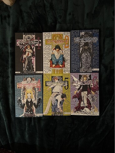 Death note 1,2,3,4,5,6