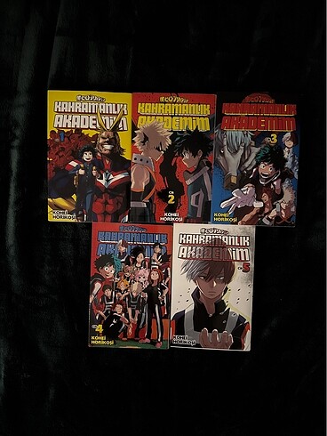Kahramanlık akademim 1,2,3,4 Türkçe manga