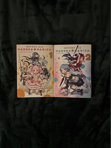 Büyücü kız madoka magica 1&2 Türkçe manga