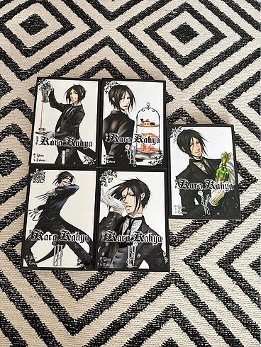 Kara kahya Türkçe manga 1,2,3,4,5