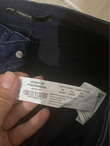 8 Yaş Beden Kot pantolon çocuk