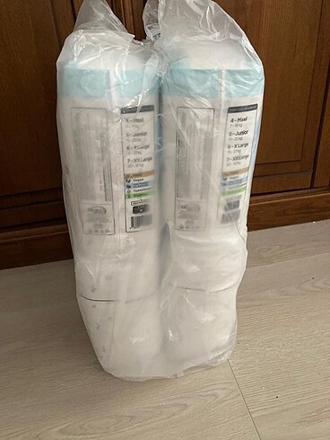 6 Beden: 16+ kg Beden 128 adet sleepy bionatural cırtlı bez 6 numara