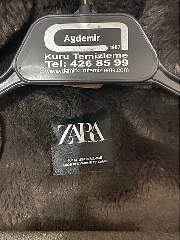 m Beden kahverengi Renk Zara mont