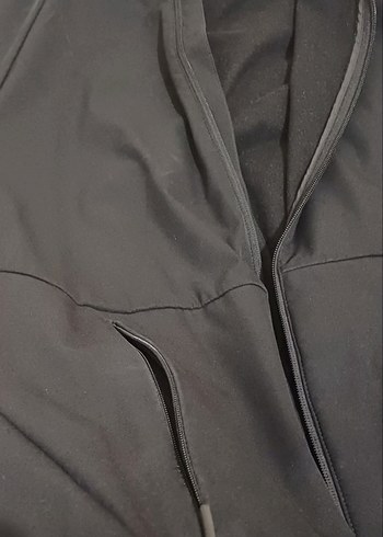 Siyah Yüksek Yakalı Erkek Spor Ceket - Görsel 4