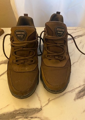 Kahverengi Bağcıklı Erkek Outdoor Ayakkabı - Görsel 3