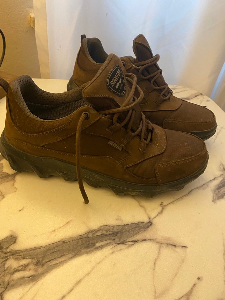 Kahverengi Bağcıklı Erkek Outdoor Ayakkabı - Görsel 4