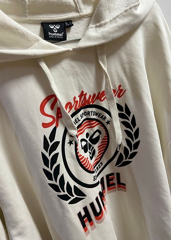 Beyaz Hummel Kadın Sweatshirt