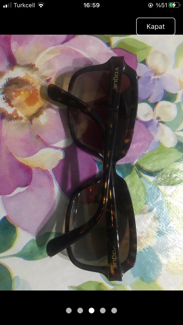 Şeffaf Çok Renkli Kadın Güneş Gözlüğü - Görsel 2