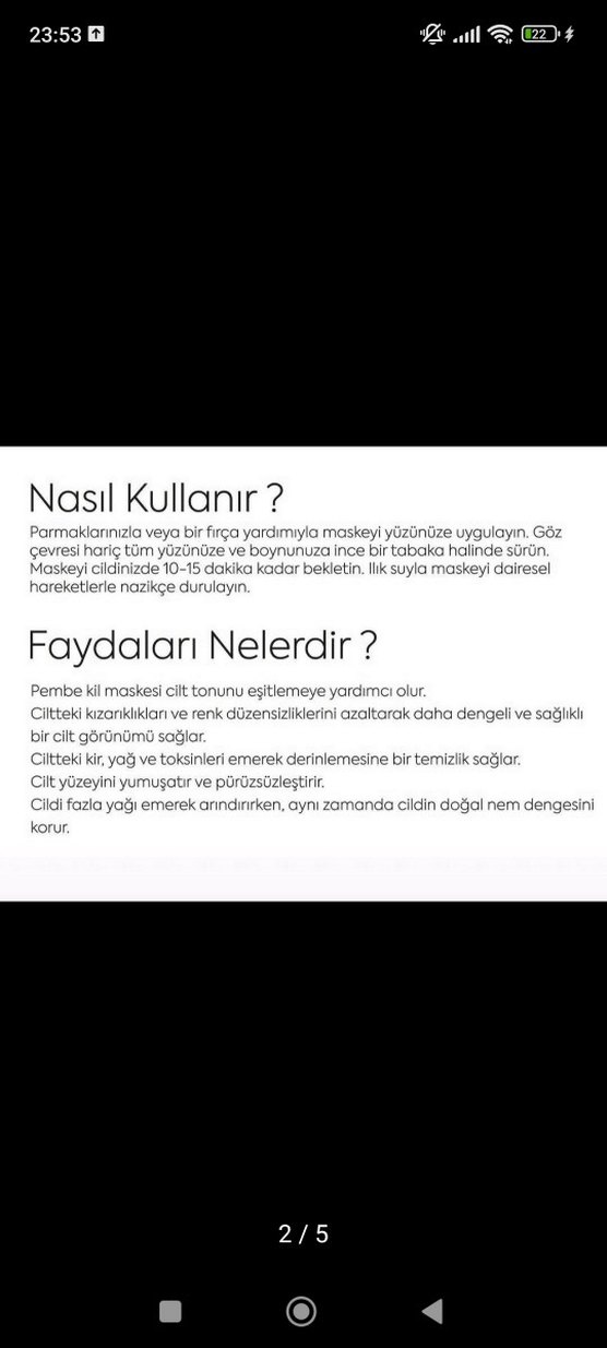 Fall In Care Pembe Kil Maskesi - Görsel 2