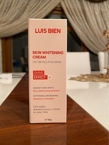 Luis bien cilt beyazlatıcı krem