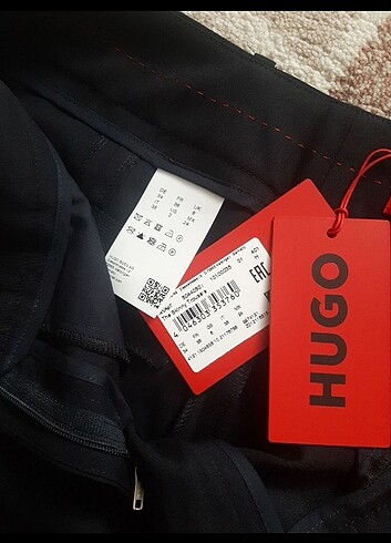 36 Beden siyah Renk Hugo boss kadın kumaş pantolon 