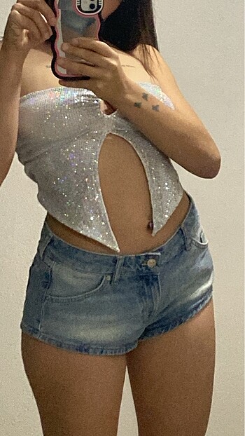bershka mini şort