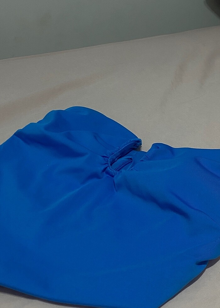 bershka straplez crop - Görsel 3