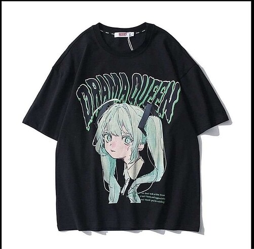 Anime Cool Gırl Unisex Tişört