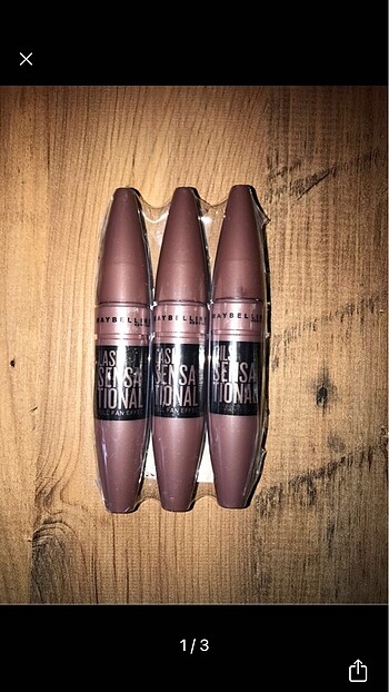 Maybelline New York Intense 3lü