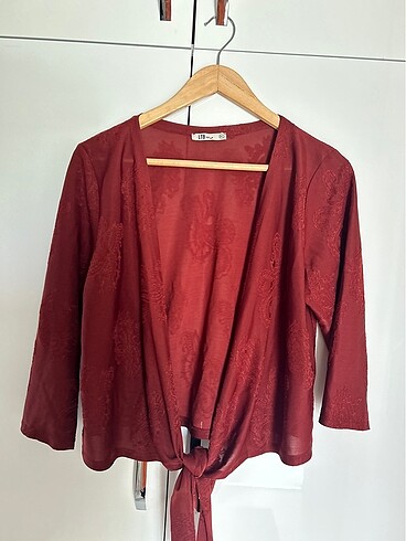 38 Beden bordo Renk LTB bluz