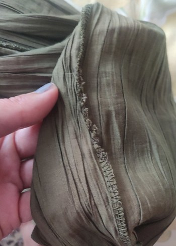 s Beden haki Renk İspanyol paça şalvar pantolon