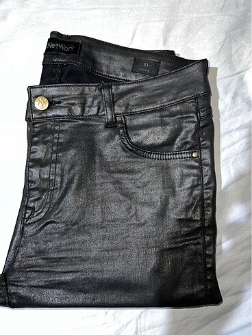 31 Beden Net work mumlu pantalon