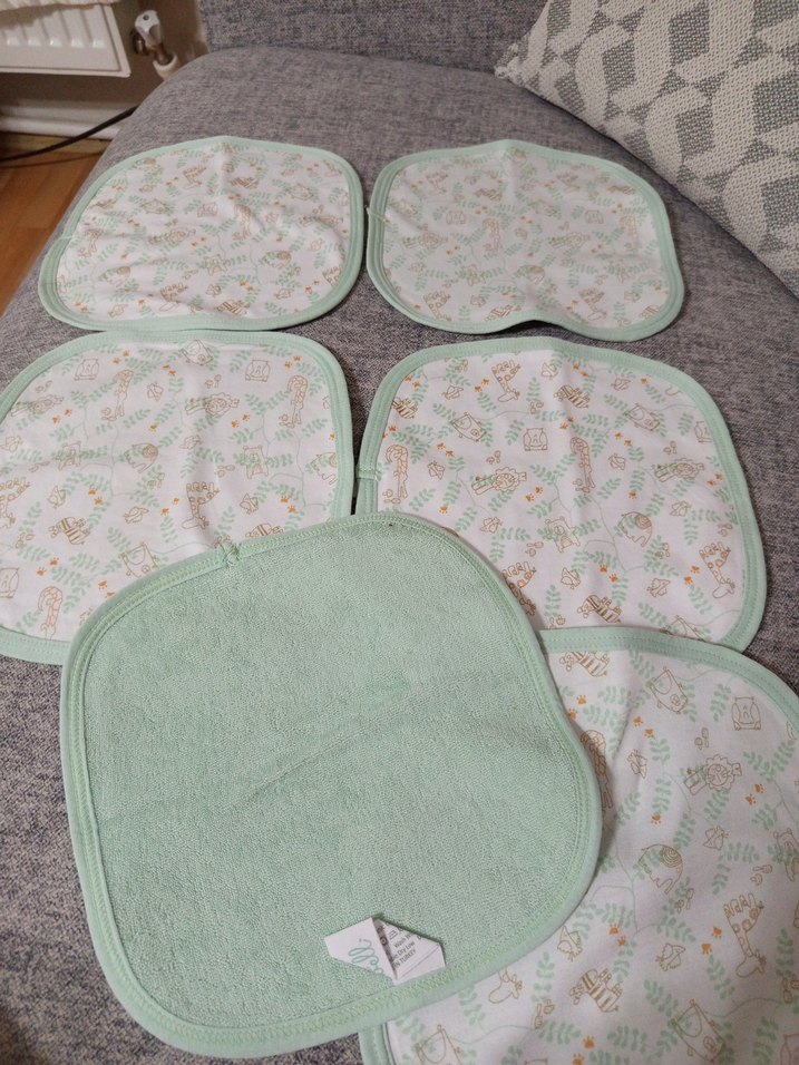 bebek ağız mendili - Görsel 4