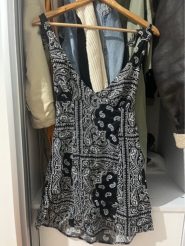 m Beden Mini elbise