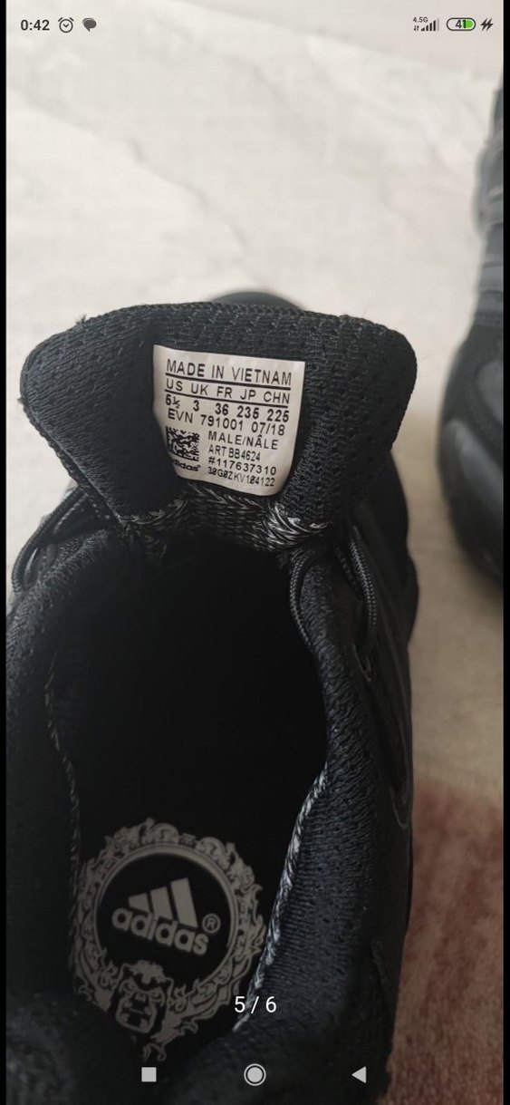 Erkek Outdoor Siyah Spor Ayakkabı - Görsel 5