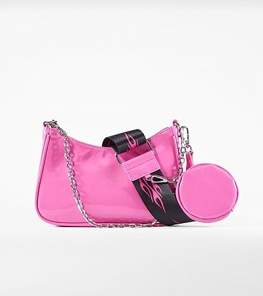 Bershka pembe çanta ????