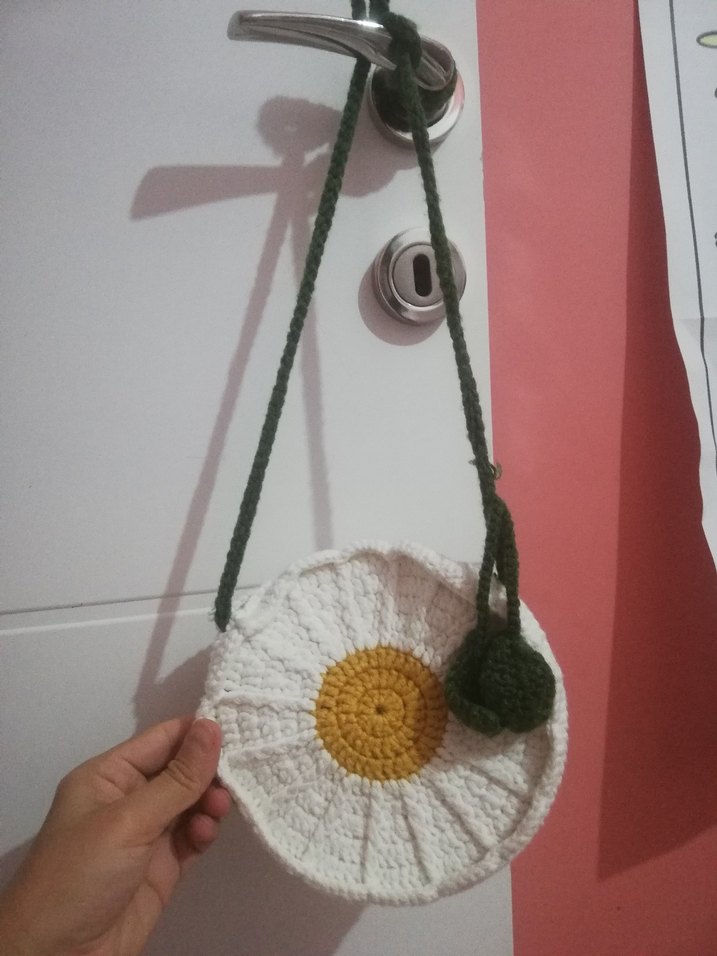 Kız çocuk örgü çanta - Görsel 2