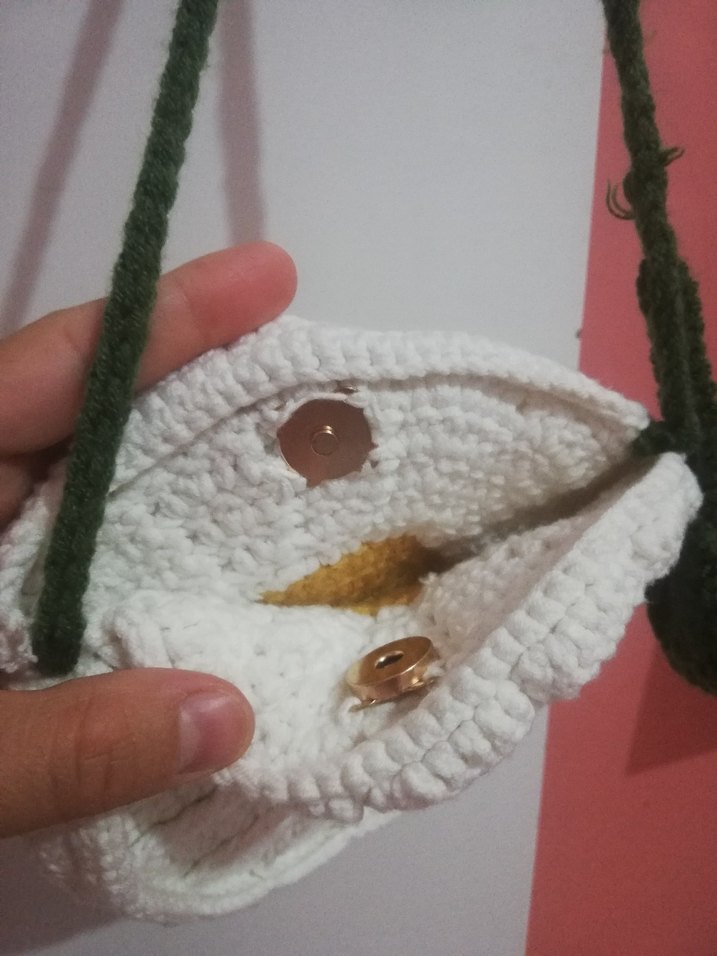 Kız çocuk örgü çanta - Görsel 3