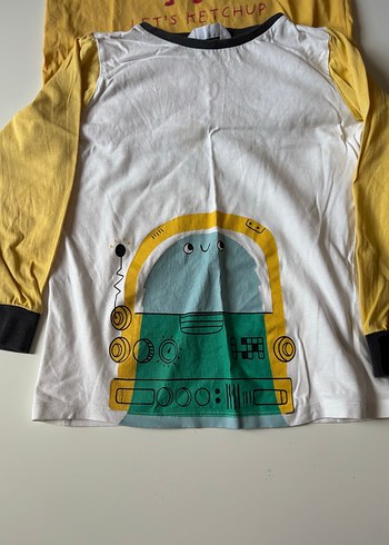 Penti 5-6 yaş 3lü pijama - Görsel 3