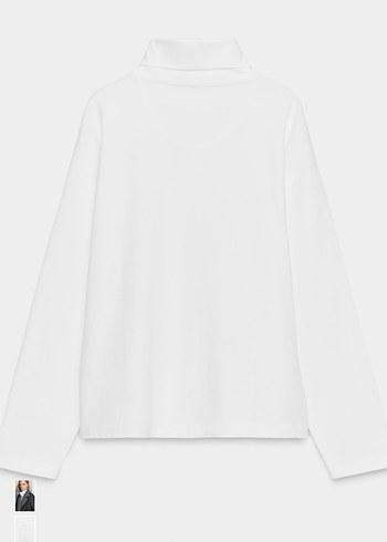 Zara balıkçı t-shırt - Görsel 4