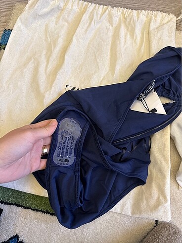 s Beden lacivert Renk Zara bikini mayo