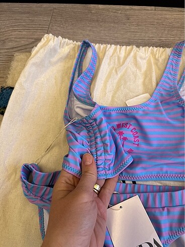 11-12 Yaş Beden Zara Bikini