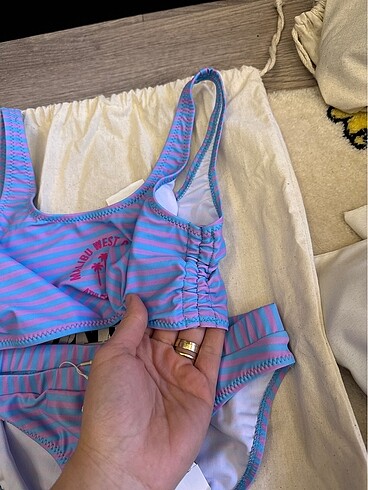 11-12 Yaş Beden mavi Renk Zara Bikini