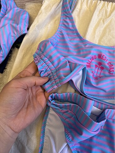 13-14 Yaş Beden mavi Renk Zara Bikini