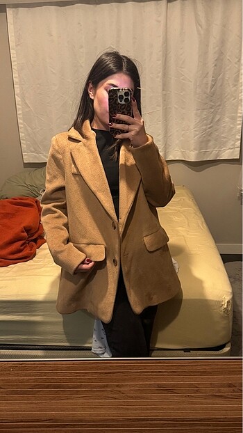 Kaşe blazer ceket