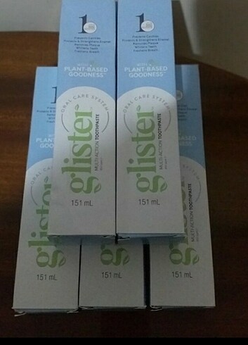 Amway 3 adet diş macunu