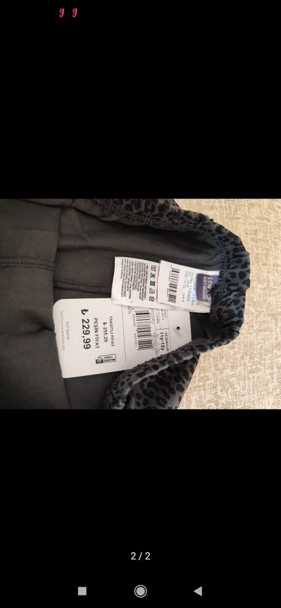 LC Waikiki kız çocuğu taytı - Görsel 2