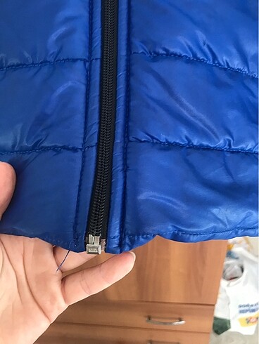 s Beden mavi Renk Batik kadın mont