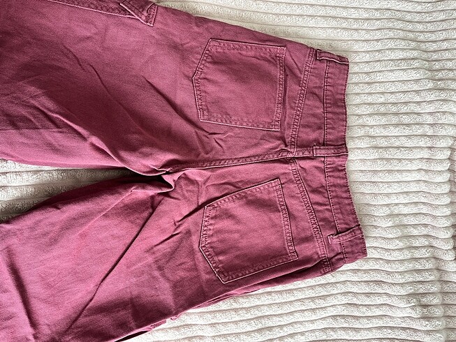 34 Beden pembe Renk Hm kargo pantolon