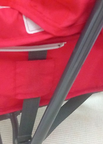 Kırmızı Bebek Beşiği ve Sallanır Sepet - Görsel 5