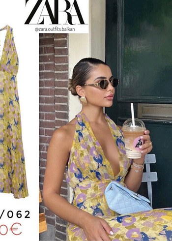 Zara Kadın Batik Elbise
