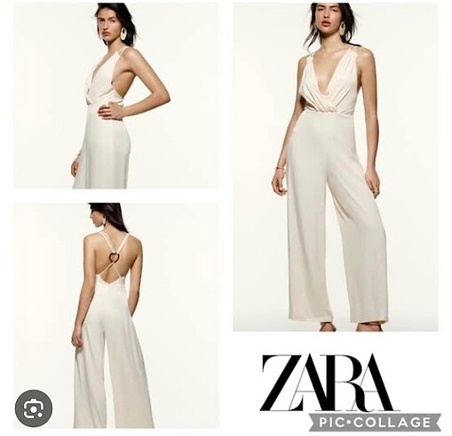 Zara Zara Saten Tulum
