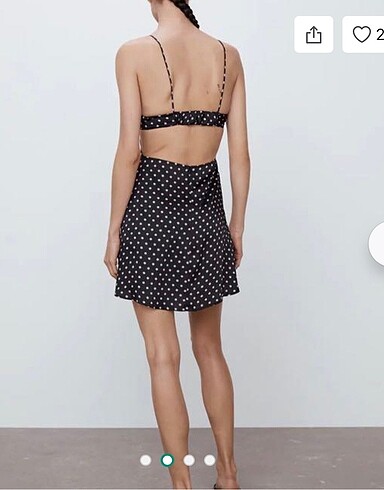xs Beden Zara elbise