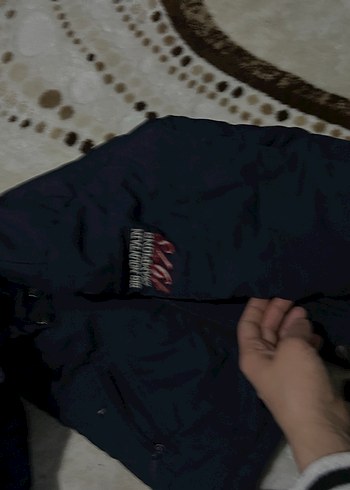 Siyah Erkek Çocuk Kürklü Kışlık Mont - Görsel 3