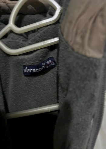 Kapüşonlu Erkek Çocuk Beyaz Mont - Görsel 7