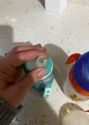 Bebek Biberonları Seti, Farklı Renk ve Modeller - Görsel 9