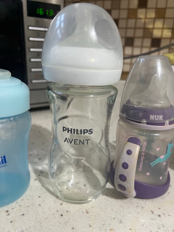 Bebek Biberonları Seti, Farklı Renk ve Modeller - Görsel 4