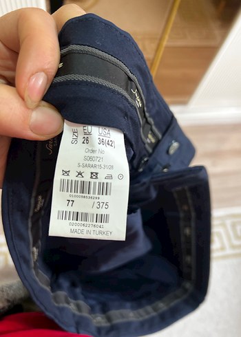 Gri Regular Fit Erkek Pantolon Fermuarlı - Görsel 4