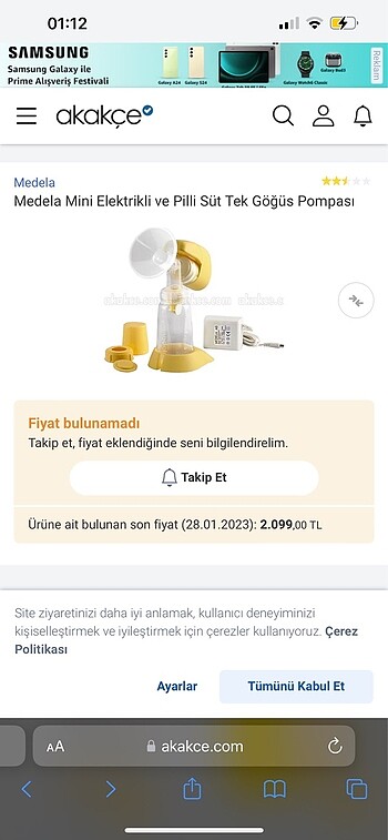 Süt sağma makinesi