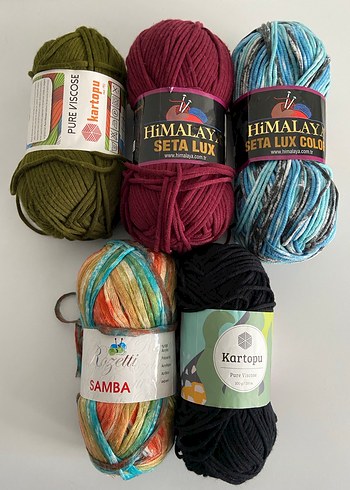 Kartopu, Himalaya ve Samba El İşi İplik Seti